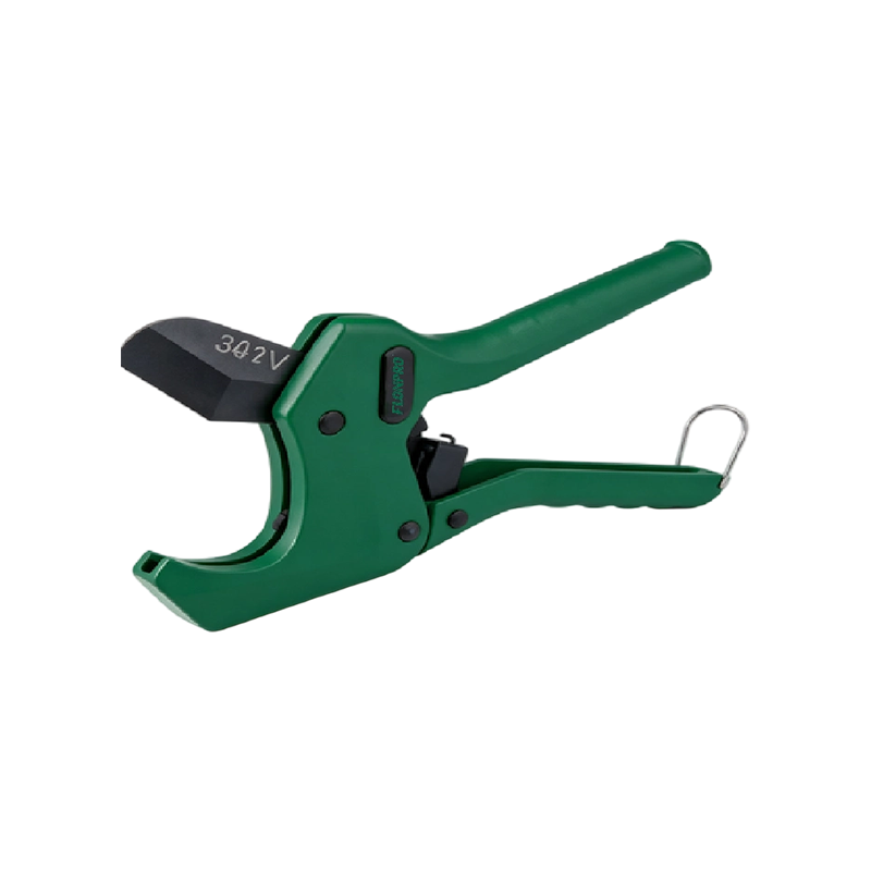 قاطع أنابيب PVC ذو سقاطة GQ-PC-302V، قاطع أنابيب بلاستيكية وأنابيب PEX مقاس 42 مم